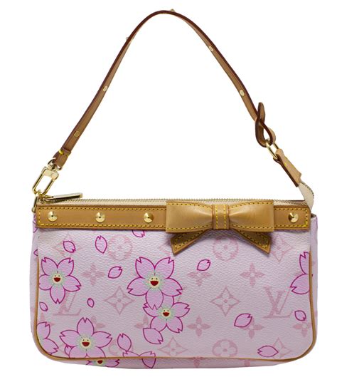 louis vuitton cherry blossom pochette replica|cherry blossom monogram pochette.